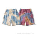 Custom Men's Tie Dye Gradient Shorts Casual